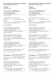 English Worksheet: Everything - Alanis