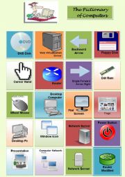 English Worksheet: Computers Pictionary