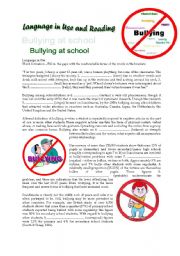 Bullying - Language in Use and Reading