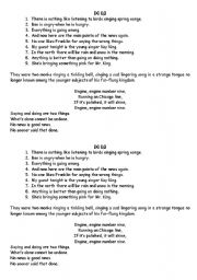 English Worksheet: Phonetics N Ng