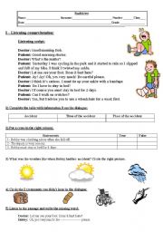 English Worksheet: english test 