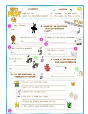 VERBS IN PAST-TOBE-Interregative form