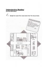 English Worksheet: Street Directions: North, South, East, West