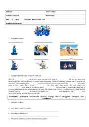 English Worksheet: MOVIE CLASS - RIO