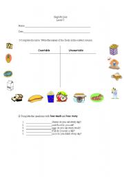 English Worksheet: english quiz