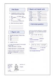 English Worksheet: Past Simple