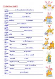English Worksheet: TO HAVE OR TO BE?