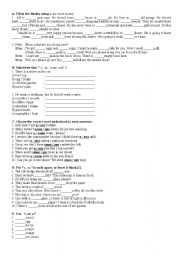 English worksheet: A-an-the articles