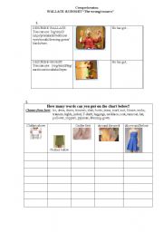 English Worksheet: Wallace & Gromit! 