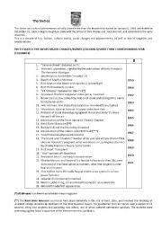 English Worksheet: The Sixties