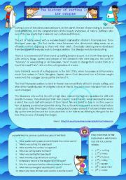 English Worksheet: The history of surfing 1: its origins