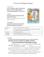 English Worksheet: Present Perfect (reading exercise)