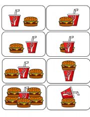 English Worksheet: Where is the Drink Preposition Dominoes and Memory Cards Part 2 of 2 (with Poster and Worksheets)