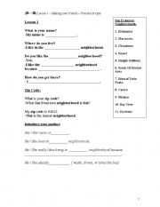 English Worksheet: San Francisco Neighborhoods