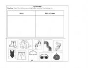 English Worksheet: The Weather