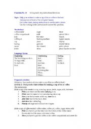 English Worksheet: instructions