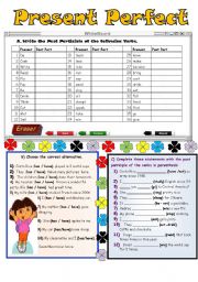 English Worksheet: Present Perfect