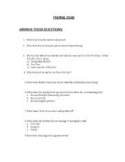 English worksheet: THE MOVIE: PRIMAL FEAR WORKSHEET