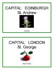 English worksheet: CAPITALS AND SYMBOLS