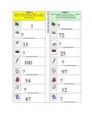 English Worksheet: Class objects