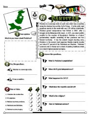 English Worksheet: RC Series_Level 01_Country Edition_61 Pakistan (Fully Editable) (RE-UP)