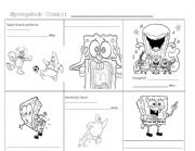 English Worksheet: Spongebob Comic