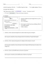 English Worksheet: Give directions helping with google map