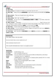 English Worksheet: handout