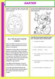 Easter worksheet