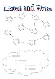 English worksheet: Numbers. Listen and Write