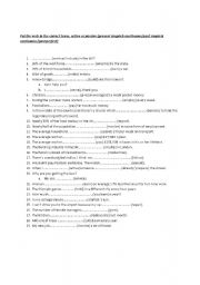 English Worksheet: active-passive present/past (simple&continuous)/ past perfect