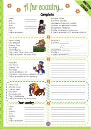 English Worksheet: A FAR COUNTRY - WRITING