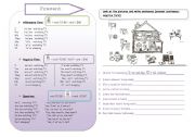 English Worksheet: Present continuous