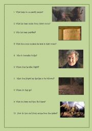 English Worksheet: Harry Potter and the Chamber of secrets 2/2
