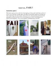 English Worksheet: What were they thinking???