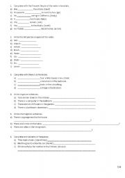 English Worksheet: grammar