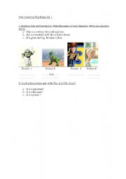 English Worksheet: toy story 