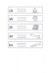 English Worksheet: phonics