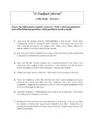 English worksheet: 