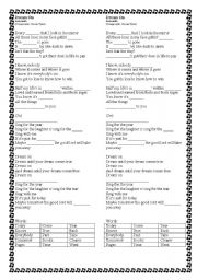 English Worksheet: Dream on - Aerosmith song