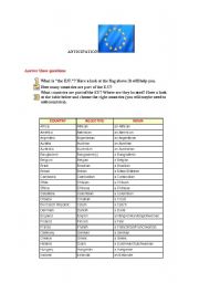 English Worksheet: europe