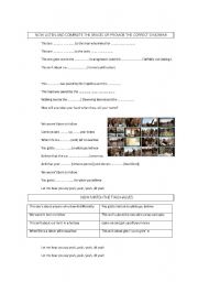 English Worksheet: WE WERENT BORN TO FOLLOW part2