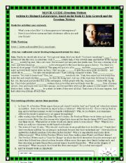 English Worksheet: Freedom Writers Movie guide