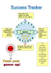 English Worksheet: Succes Tracker