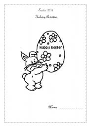 English Worksheet: Easter Holiday Activities 