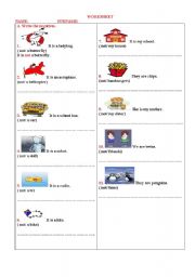 English Worksheet: VERB TO BE