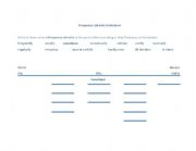 English Worksheet: Frequency Adverbs