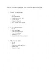 English Worksheet: english animals