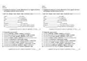 English Worksheet: Grammar and vocabulary review