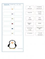 English Worksheet: dialogue